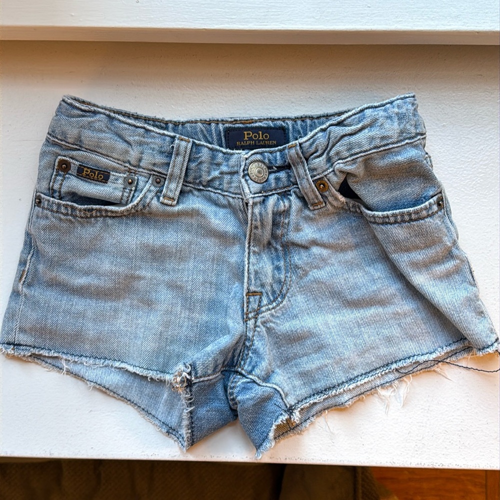 Polo Ralph Lauren Girls Denim Shorts